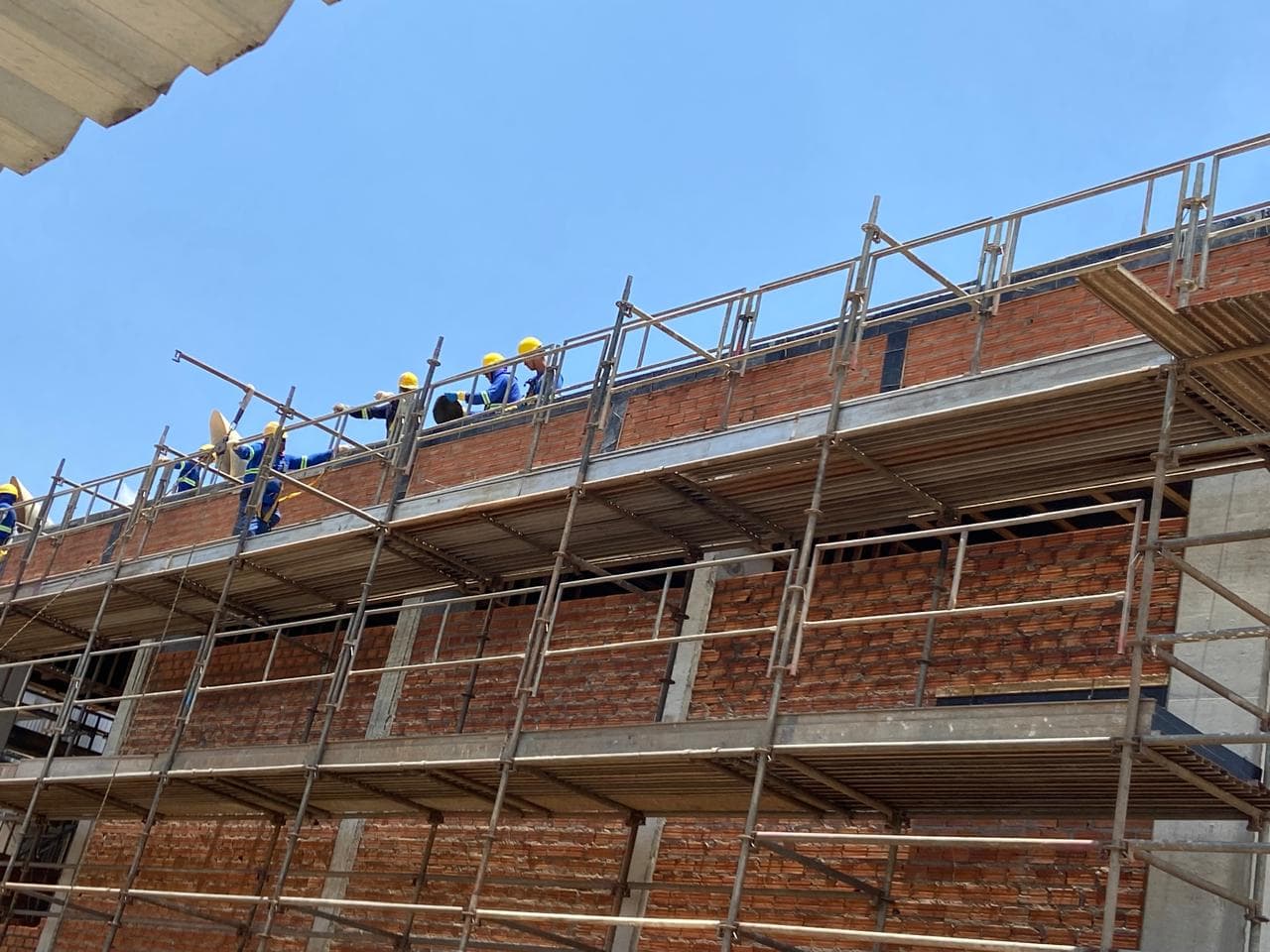 Levante em alvenaria